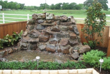 Moss Boulder Fountain