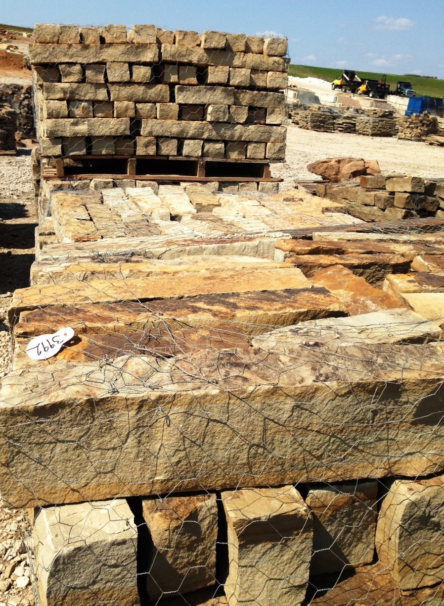 Chopped Stone - Classic Rock Stone Yard