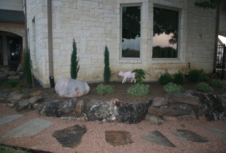 Flagstone and Decomposed Granite walkway