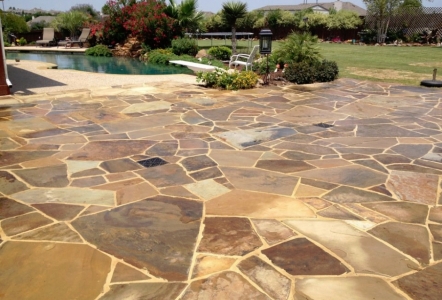 Oklahoma Flagstone Patio