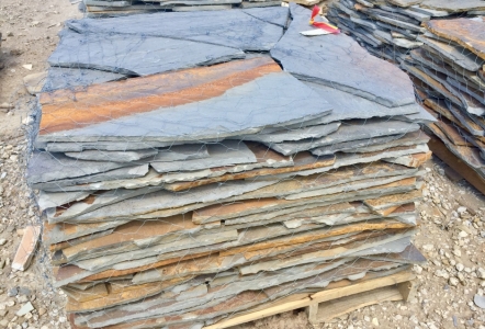 flagstone classic rock stone yard