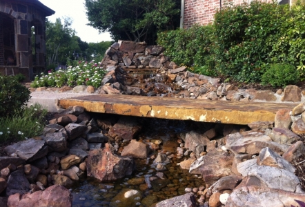 Moss Boulders, Oklahoma Slabs, & Cherokee River Rock