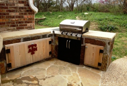 Texas A&M Outdoor Kitchen