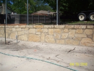 Millsap Builders Retaining Wall