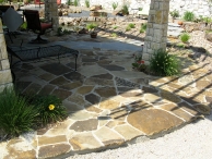 Oklahoma Flagstone patio