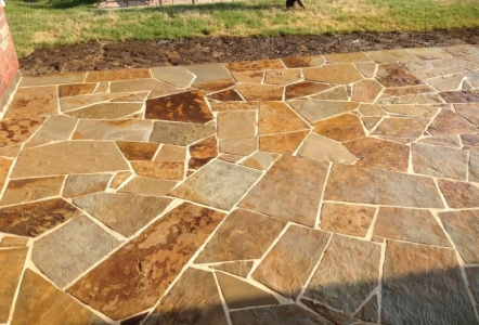 Oklahoma Flagstone Patio