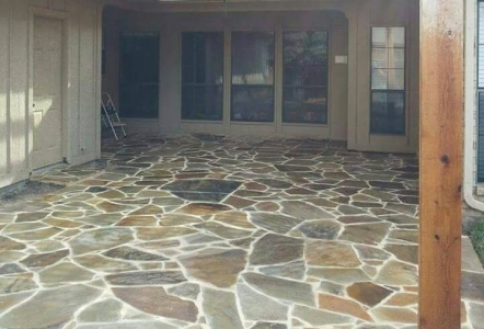 Oklahoma Flagstone Patio