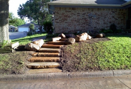 Natural Stone Staircase