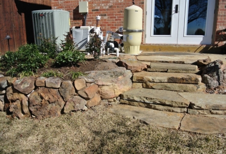 Another view of Slab Steps and Moss Boulders